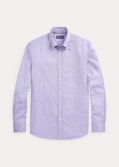 Ralph Lauren Washed Oxford Skjorte Herre Danmark (DLHFR0516)